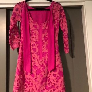 Lily Pultzer - Hot Pink Mini Dress